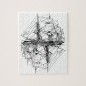 Frigate Puzzle Level 10 Legpuzzel (Verticaal)