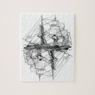 Frigate Puzzle Level 10 Legpuzzel