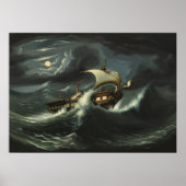 Frigate - Thomas Chambers Fine Art Poster (Voorkant)