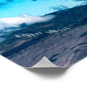 Frigatebird stijgt boven het Maui oceaan poster (Hoek)