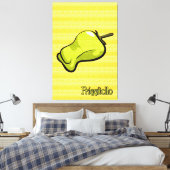 Friggitello Chili Pepper Canvas Art Afdruk (Insitu (Slaapkamer))