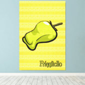 Friggitello Chili Pepper Canvas Art Afdruk (Insitu (Houten vloer))