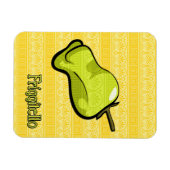 Friggitello Chili Pepper Flexible Magnet Magneet (Horizontaal)