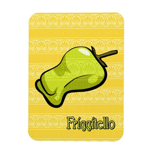 Friggitello Chili Pepper Flexible Magnet Magneet (Verticaal)
