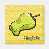 Friggitello Chili Pepper Magnet (Voorkant)