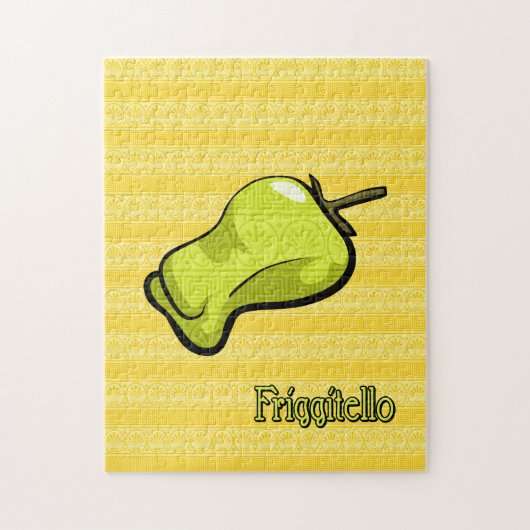 Friggitello Chili Pepper Puzzle Legpuzzel (Verticaal)