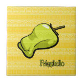 Friggitello Chili Pepper Tegel Tegeltje (Voorkant)