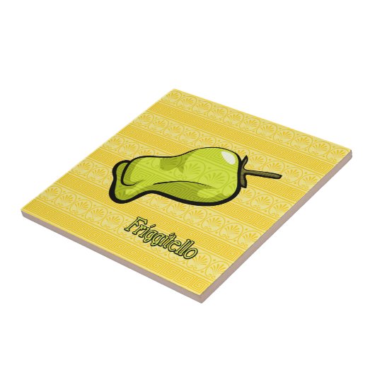 Friggitello Chili Pepper Tegel Tegeltje (Zijkant)