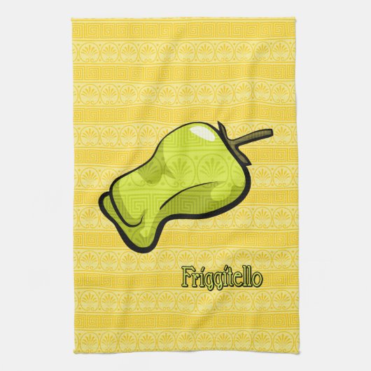 Friggitello Chilipeper Keukenhanddoek (Verticaal)