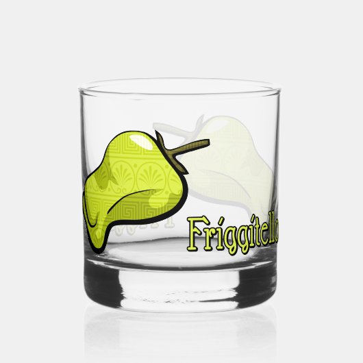 Friggitello Chilipeper Whisky Glas (Voorkant)