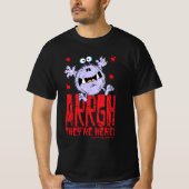 Frighed Fred T-shirt (Voorkant)