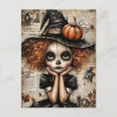 Fright & Delight Halloween Feestdagenkaart (Voorkant)
