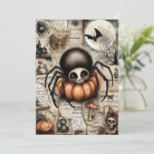 Fright & Delight Halloween Feestdagenkaart (Staand voorkant)