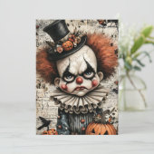 Fright & Delight Halloween Feestdagenkaart (Staand voorkant)