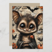 Fright & Delight Halloween Feestdagenkaart (Voorkant / Achterkant)