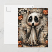 Fright & Delight Halloween Feestdagenkaart (Voorkant / Achterkant)