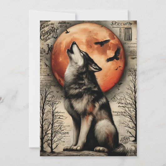 Fright & Delight Halloween Feestdagenkaart (Voorkant)