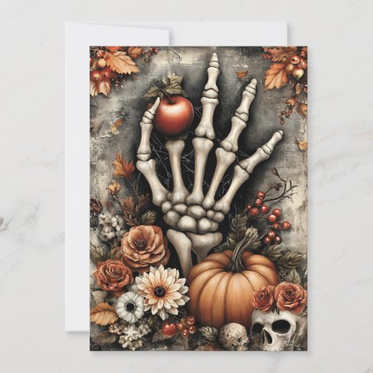 Fright & Delight Halloween Feestdagenkaart (Voorkant)