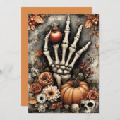 Fright & Delight Halloween Feestdagenkaart (Voorkant / Achterkant)