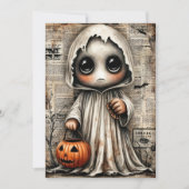 Fright & Delight Halloween Feestdagenkaart (Voorkant)