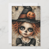 Fright & Delight Halloween Feestdagenkaart (Voorkant)