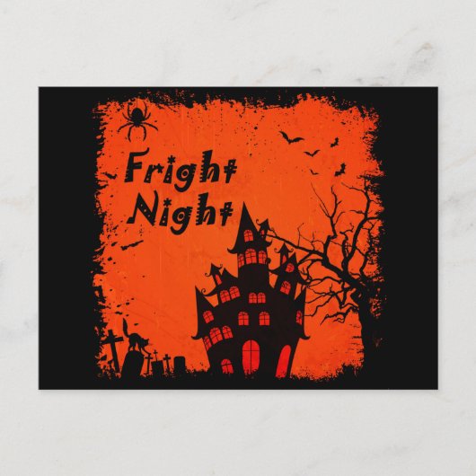Fright Night Briefkaart (Voorkant)