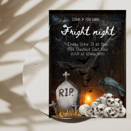 Fright Night Halloween-feest - Griezeldorp Kaart