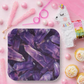 Fright Night Halloween Party Aangepaste Borden Papieren Bordje (Feest)