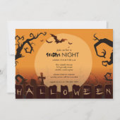 Fright Night - halloween party call Kaart (Voorkant)