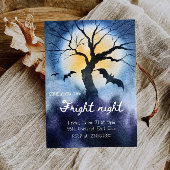 Fright Night Halloween - Spooky & Fun Party Kaart