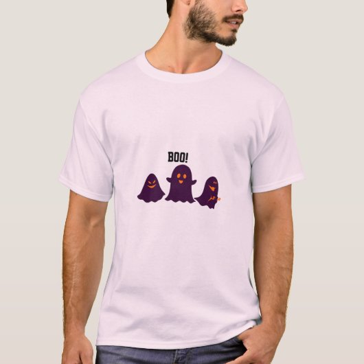 Fright Night Halloween T-shirt – enge vibraties he (Voorkant)