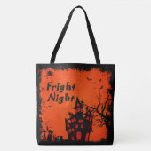 Fright Night Haunted House Tote Bag (Voorkant)