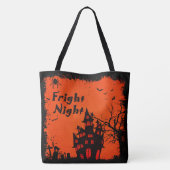 Fright Night Haunted House Tote Bag (Achterkant)