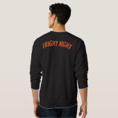 Fright Night Horror Poster - Retro Weerwolf en Mo Trui (Achterkant volledig)