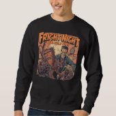 Fright Night Horror Poster - Retro Weerwolf en Mo Trui (Voorkant)