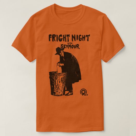 Fright Night met Seymour T-shirt (Design voorkant)