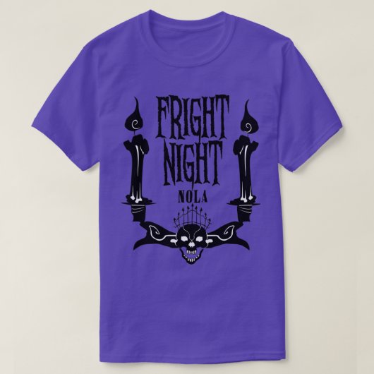 Fright Night NOLA Logo T-shirt (Design voorkant)