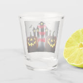 Fright Night Shots Creepy Halloween Pumpkin Shot Glas (Achterkant)