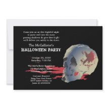 Fright Night Skull Halloween Costume Party