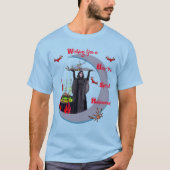 Fright Night (Unisex) Halloween Party T-Shirt (Voorkant)
