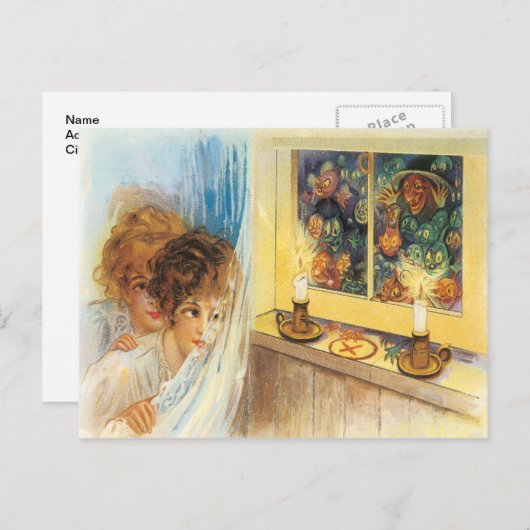 Fright Night wanneer de Goblins komen uit POS Briefkaart (Voorkant / Achterkant)