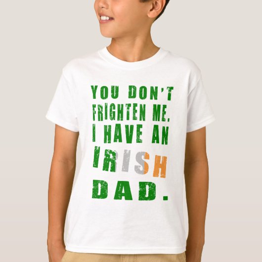 Frighten Irish Dad T-shirt (Voorkant)