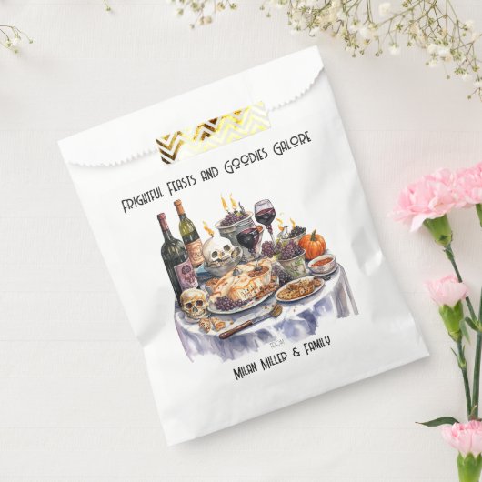 Frightful Feesten en Goodies Galore Halloween Bedankzakje (Gezegeld)
