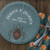 Frights and Delights Halloween Borden Papieren Bordje