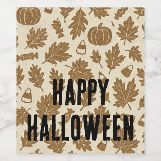 Frights & Delights Wijn Etiket (Enkel label)