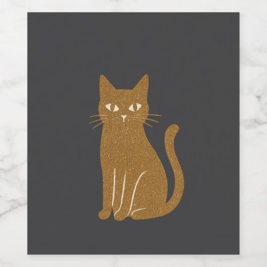 Frights & Delights Wijn Etiket (Enkel label)