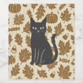 Frights & Delights Wijn Etiket (Enkel label)