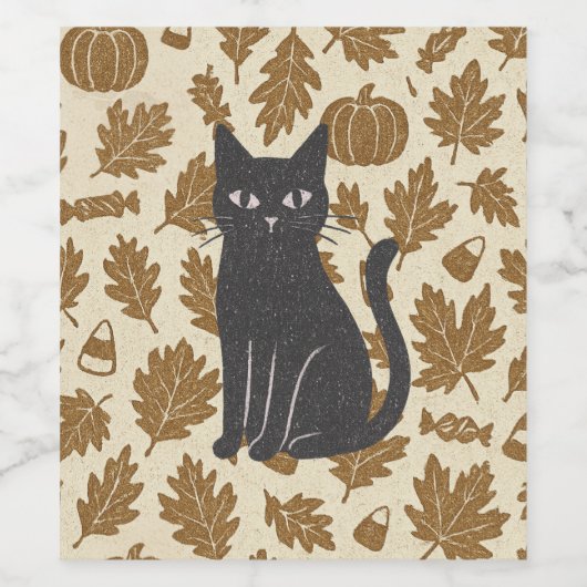 Frights & Delights Wijn Etiket (Enkel label)