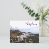 Frigiliana - das weiße Dorf in Andalusien Briefkaart (Staand voorkant)