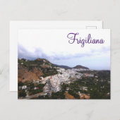 Frigiliana - das weiße Dorf in Andalusien Briefkaart (Voorkant / Achterkant)